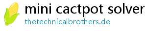 mini cactpot solver